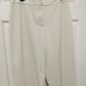 Investments white slack pants